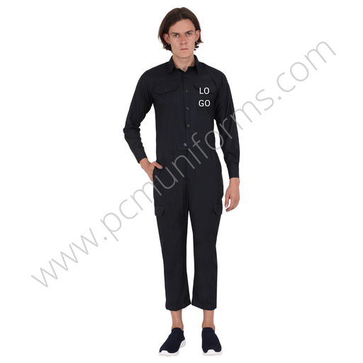 Dungaree Suit 103 (Black)